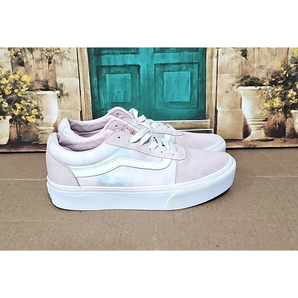 VANS Tie Dye Women's Skate Shoes‎ 721356 Peach US Size 8
